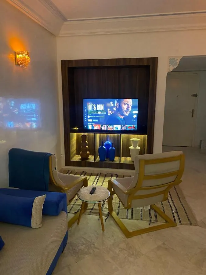 Lägenhet Appartment Le Bleu Marrakesh